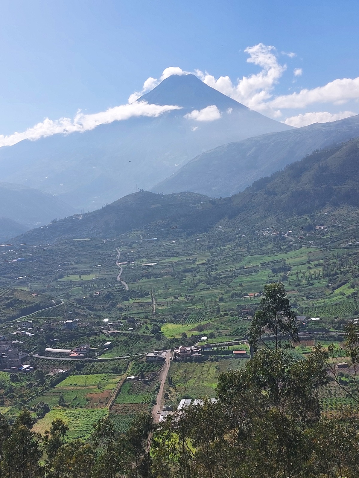 Cotopaxi highland landscape